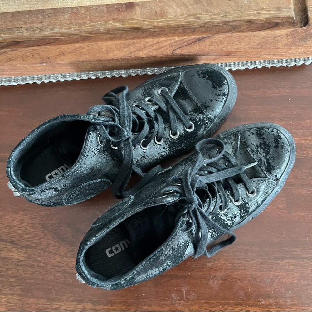 •Converse Chuck Taylor All Star hidden wedge sneaker• Size 8 - Picture 2 of 9